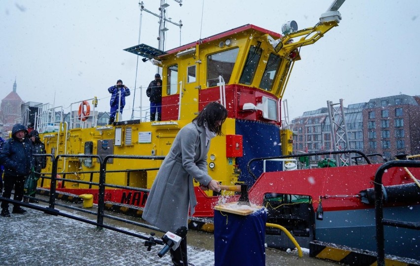 Gdańsk. Chrzest lodołamaczy. 30.11.2021