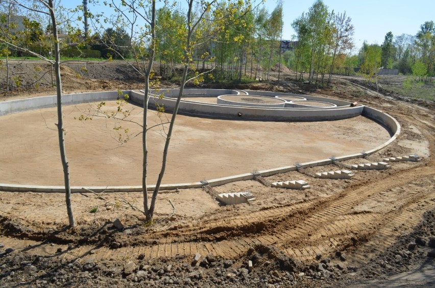 Pierwszy etap prac na Gliniankach w Radomsku prawie zakończony. Kiedy park będzie gotowy?