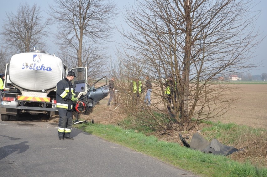 Śmiertelny wypadek na trasie Donatowo - Błociszewo. Na...