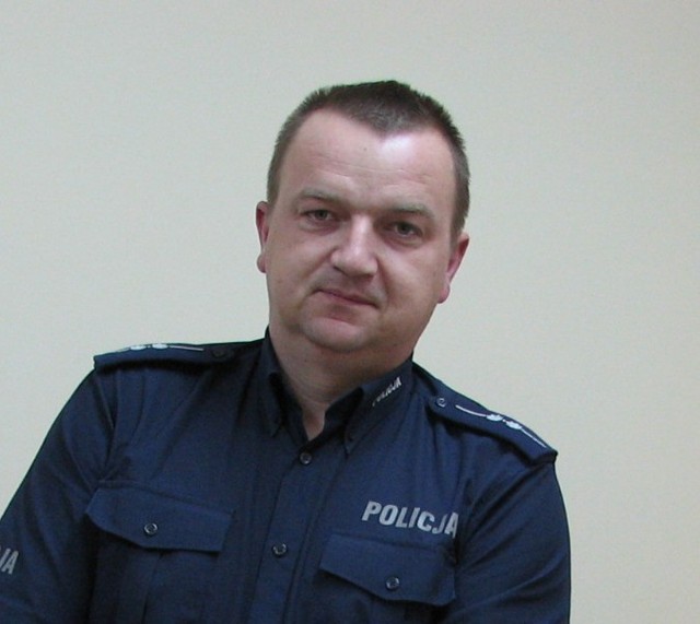 Paweł Roczyna, rzecznik policji w Żywcu.