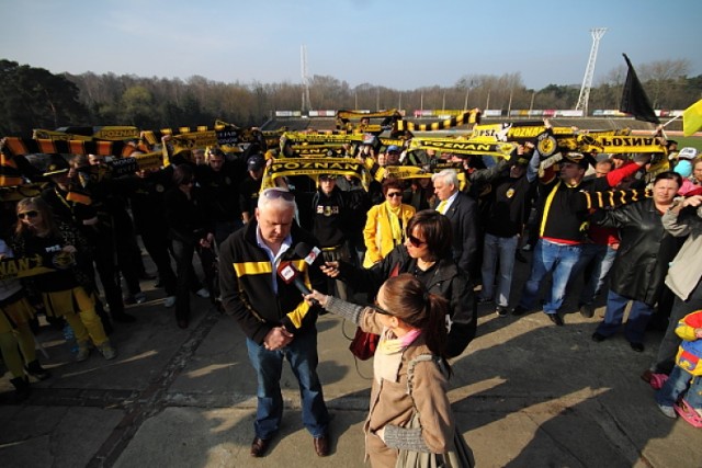 protest kibiców