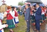 Deszczowe dożynki gminy Secemin w Bichniowie
