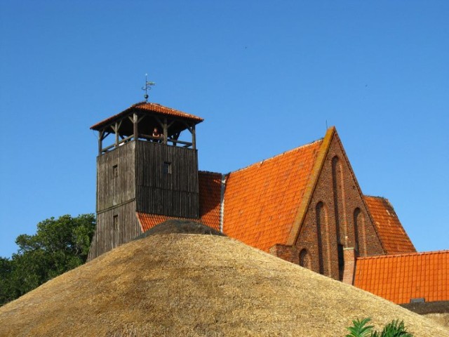 Wieża kościoła na Helu