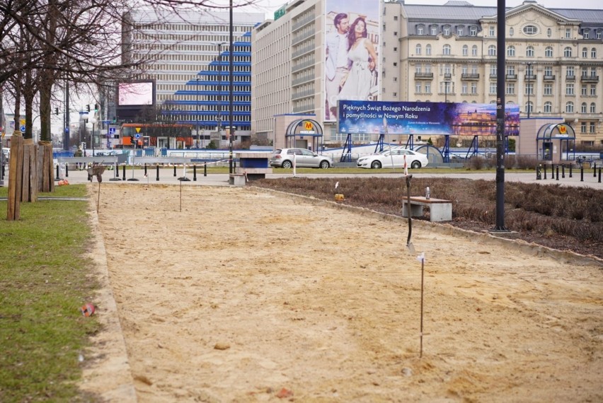 Droga dla rowerów na Marszałkowskiej. Ruszyły prace budowlane 
