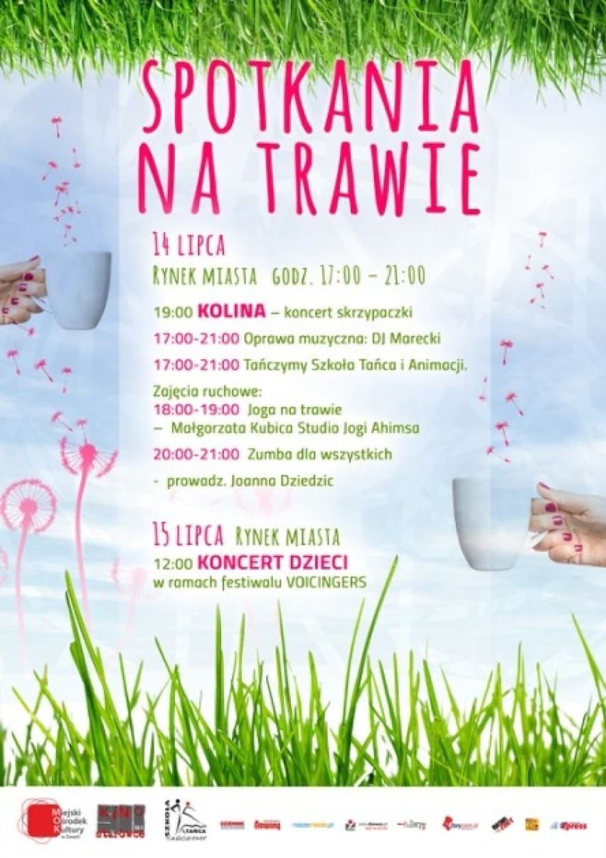 Dzisiaj i jutro Spotkania na trawie na rynku w Żorach - będą tańce i koncerty!