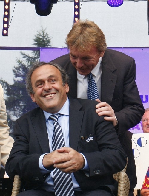 Władysławowo.Michel  Platini dołączył do gwiazd w sportowej alei