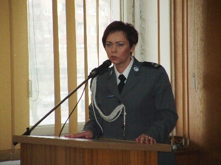 Piła - Nowa komendant Powiatowa Policji