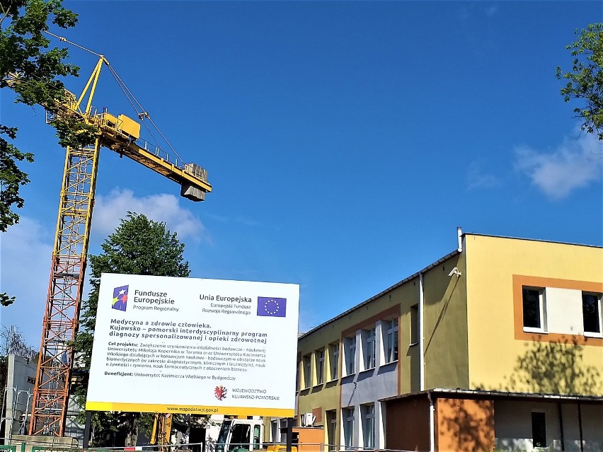 W Bydgoszczy przy ul. Staffa powstaje nowy budynek. To część...