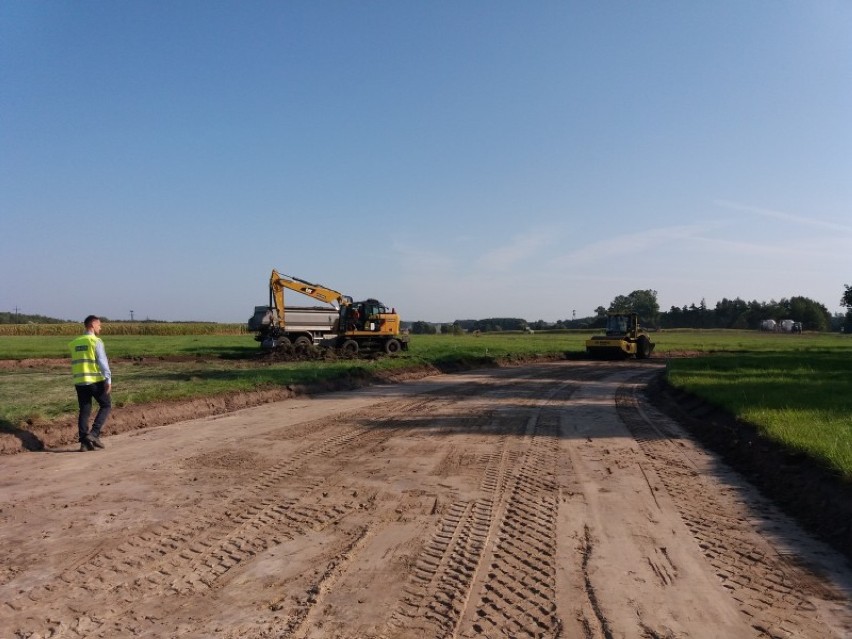 Śniadowo. Drugi odcinek Via Balitica w budowie [zdjecia]