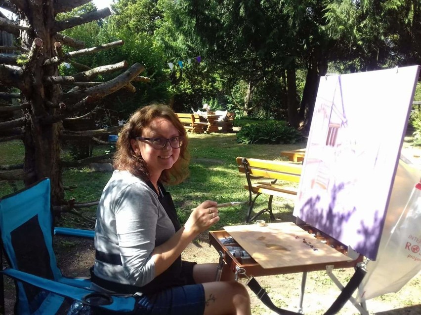 Anita Domeracka z Glincza pokazuje światu swoje malarskie oblicze. Wystawa jej prac będzie w Gdyni ZDJĘCIA