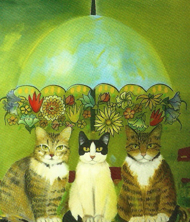 Koty, koty w Galerii Szalom - wernisaż Barbary Burównej