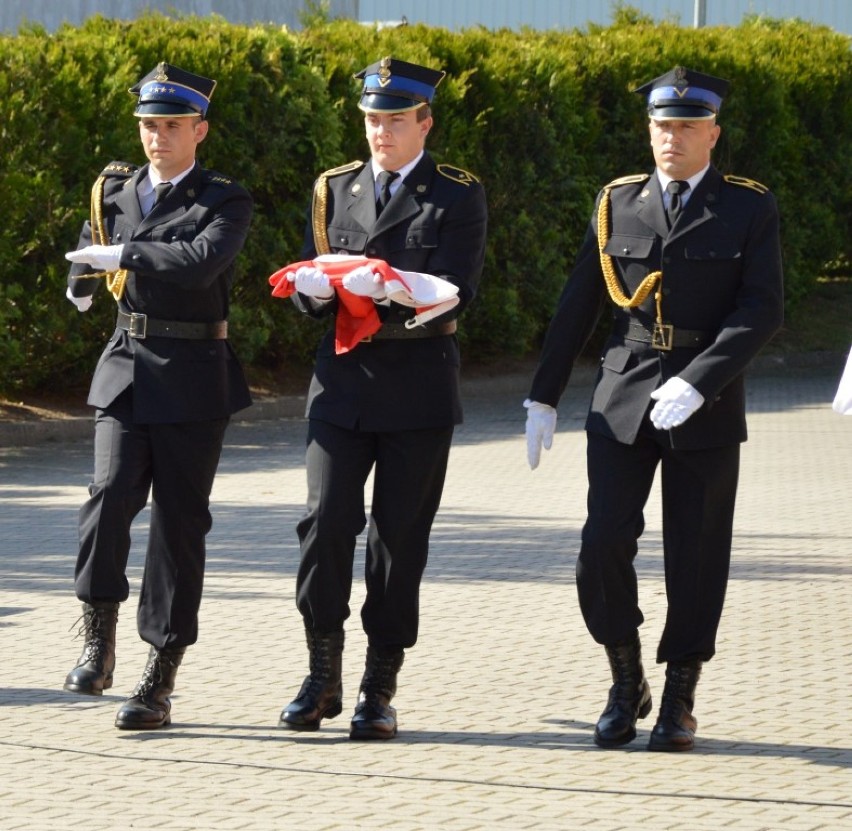 Pożegnanie starego i powitanie nowego komendanta straży pożarnej w Wejherowie