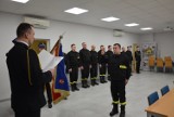 Ślubowanie nowego strażaka w Komendzie Powiatowej PSP w Radomsku 
