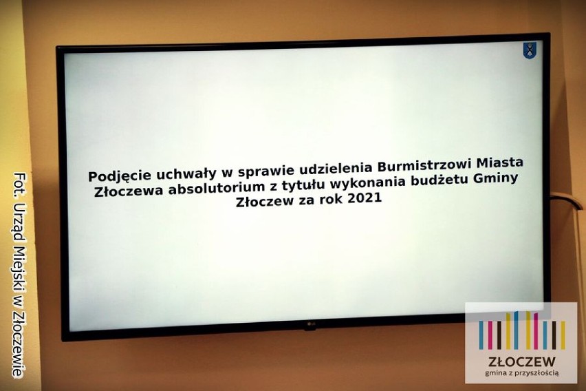 Burmistrz Złoczewa z absolutorium. Decyzja zapadła jednomyślnie ZDJĘCIA