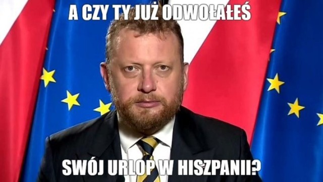 Łukasz Szumowski przyłapany na Wyspach Kanaryjskich. Zobacz memy internautów. Czy były minister zdąży wrócić z wakacji?