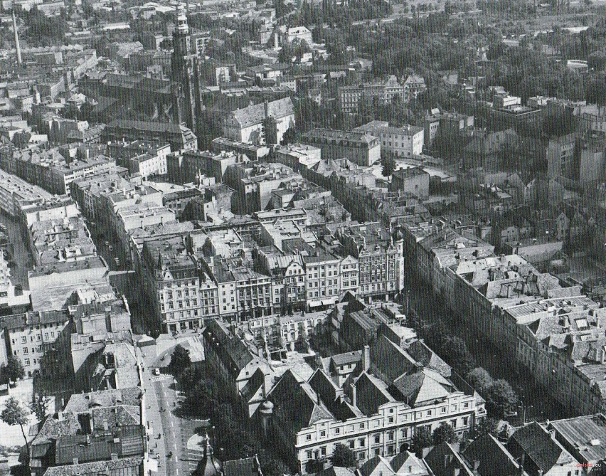 Stare lotnicze zdjęcia Świdnicy. Tak kiedyś wyglądało miasto! 