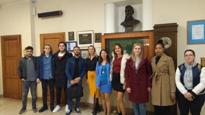 Studenci programu Erasmus Plus odwiedzili I LO FOTO