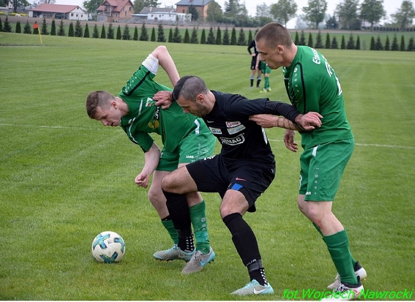 Bartosz Śmigiel - strzelec wyrównującej bramki dla Kujawiaka...