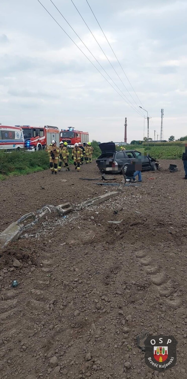 Pijany kierowca BMW spowodował wypadek w Falborzu (gmina...