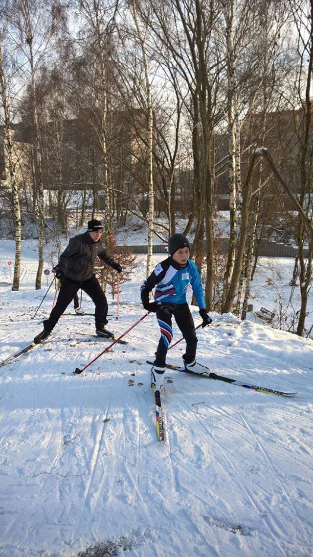 Tak trenują młodzi biathloniści