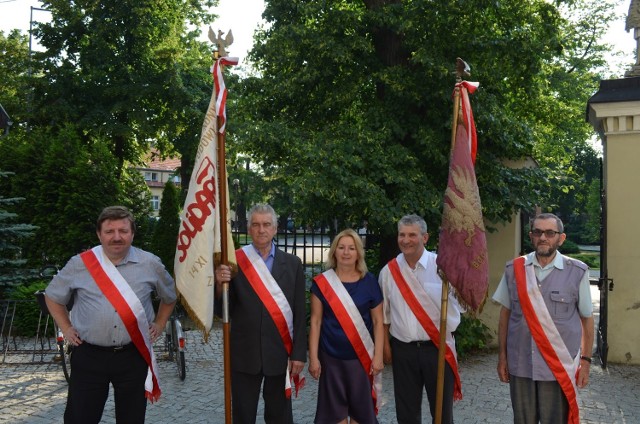 Msza św. za Ojczyznę w kościele Najświętszego Zbawiciela w Pleszewie