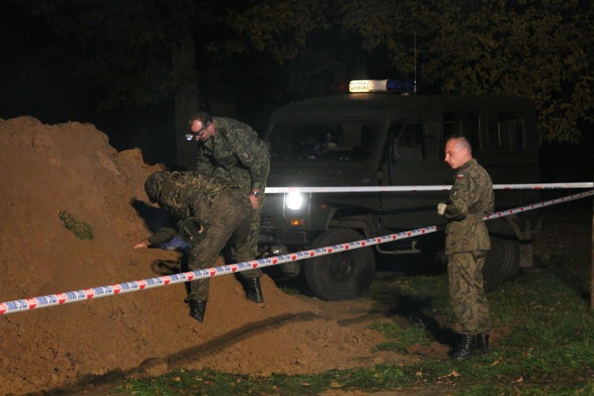 Saperzy poszukują pocisków w Polnicy