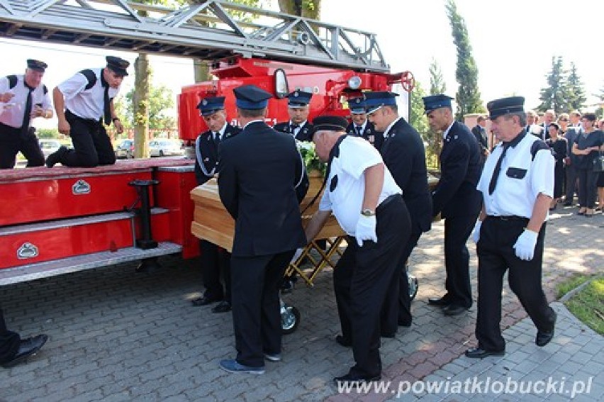 Pogrzeb zasłużonego strażaka w Pankach