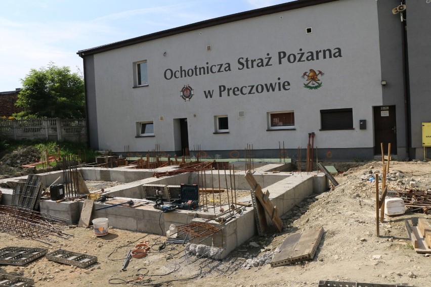 W gminie Psary w powiecie będzińskim trwa rozbudowa ośrodka...