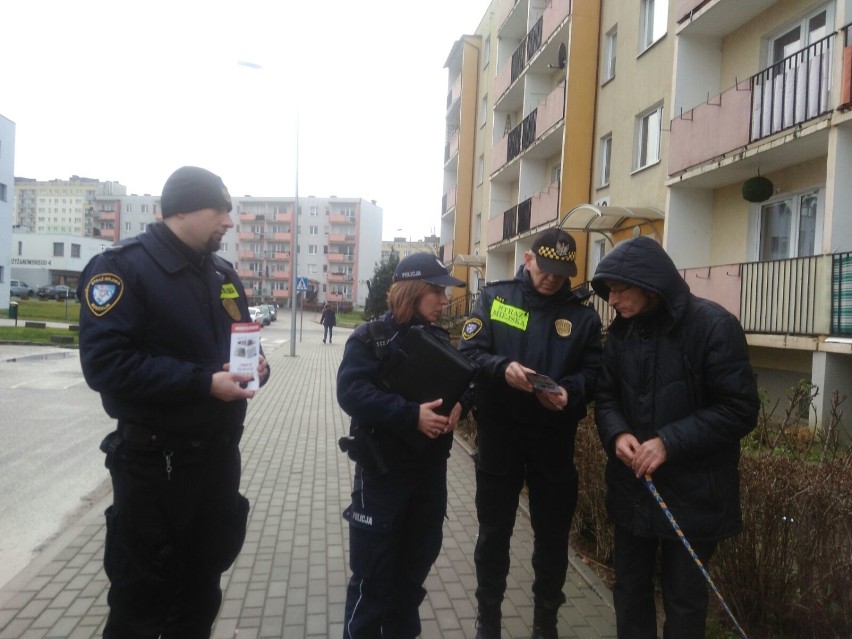 Kolejne akcje profilaktyczne policji Koszalinie i Straży Miejskiej [zdjęcia]