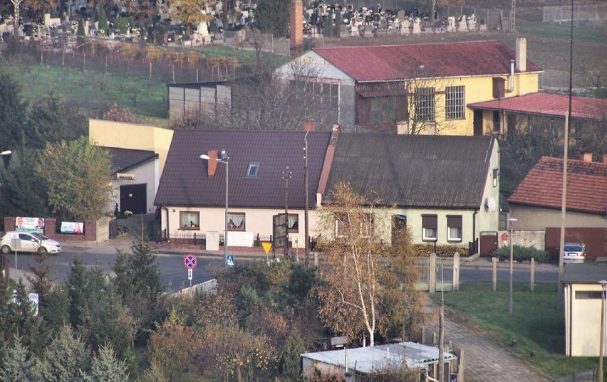 Pleszew widziany z góry na zdjęciach Zbigniewa Jana Haina