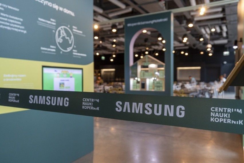 Przyszłość maluje się w zielonych barwach. Strefa Samsung w Centrum Nauki Kopernik pokazuje, jak marka stawia na ekologię