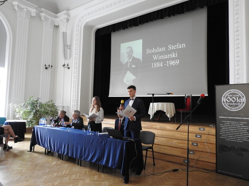 Bohdan Winiarski patronem pracowni historycznej w I Liceum Ogólnokształcącym w Łomży