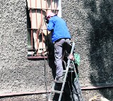 Rudy: Okradziono bank. W tym samym budynku pracuje... policja