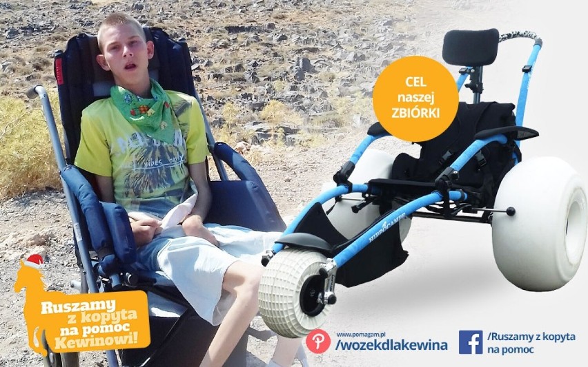 Kevin Stępień z Bogusławic potrzebuje naszej pomocy. Ruszyła zbiórka na nowy wózek inwalidzki. Jak pomóc?
