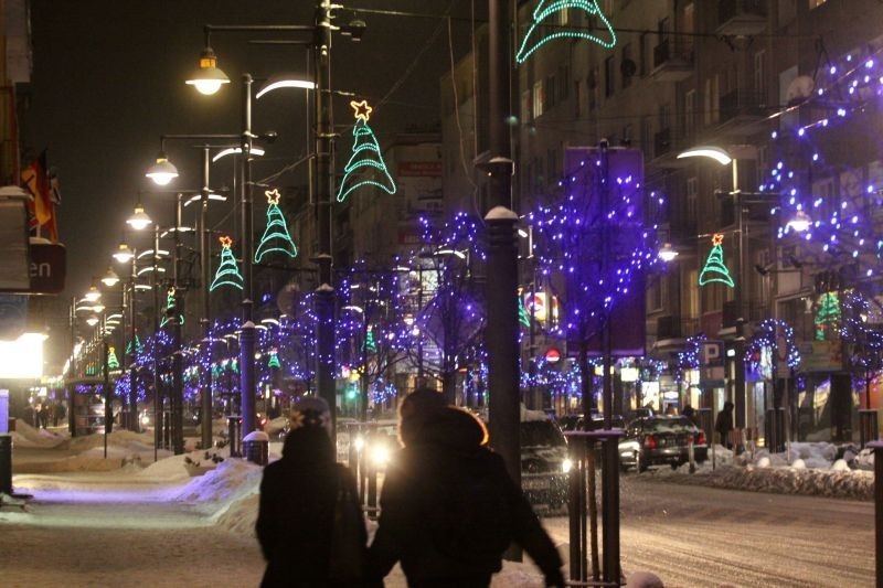 Iluminacja świąteczna w Gdyni
