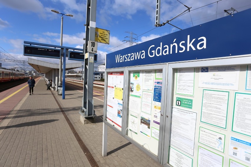 Modernizacja linii średnicowej. Warszawa Gdańska bez dodatkowego peronu. Czy czeka nas paraliż komunikacyjny?