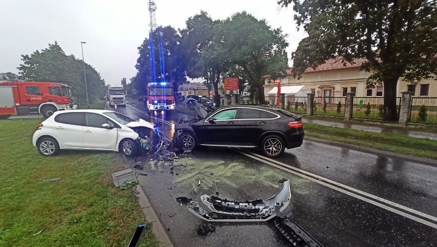 Wypadek na ulicy Sikorskiego w Kaliszu