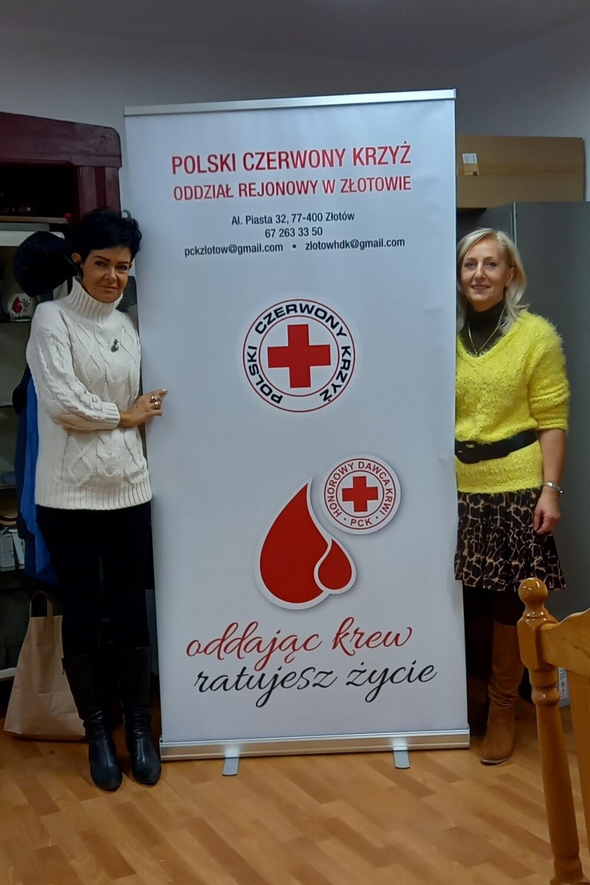 Podsumowanie roku "Krwiodawcy 2022" w złotowskim oddziale krwiodawstwa Regionalnego Centrum Krwiodawstwa i Krwiolecznictwa w Poznaniu