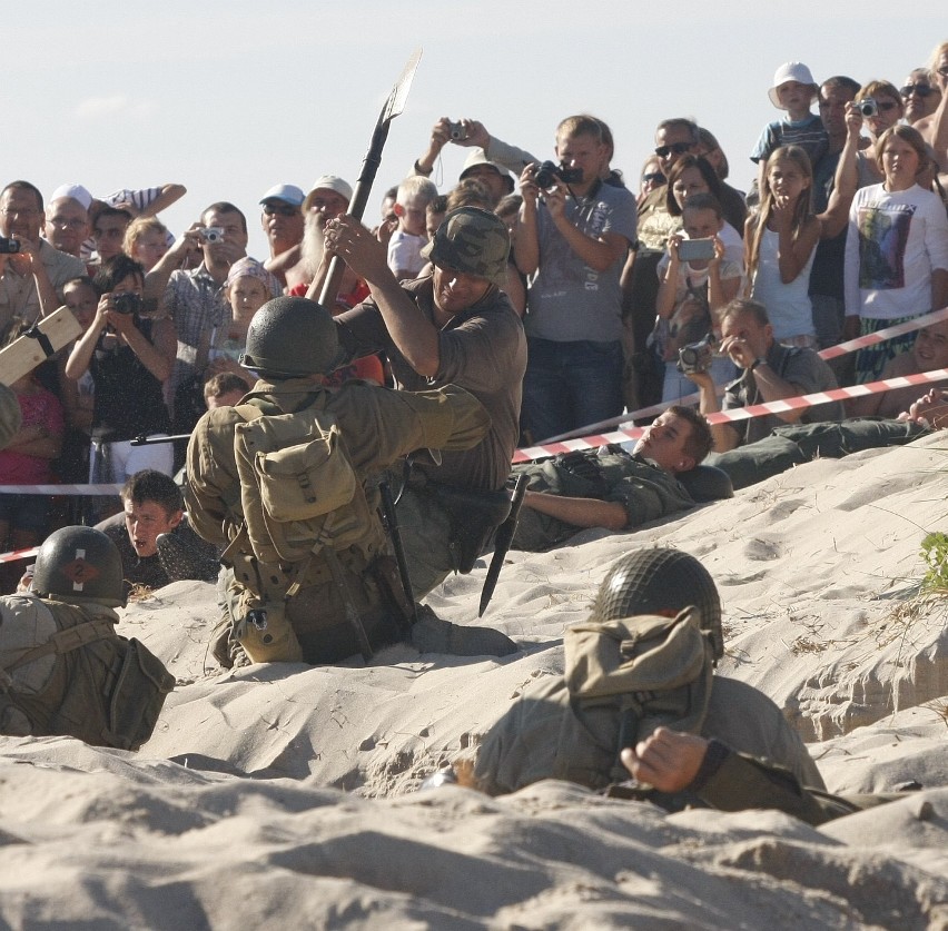 D Day Hel 2013 - lądowanie aliantów na plaży Omaha