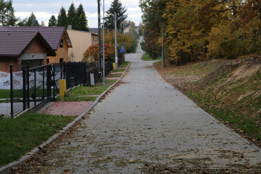 Nowa droga i chodnik w Gródkowie