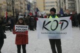 Dwie manifestacje w Legnicy (ZDJĘCIA)