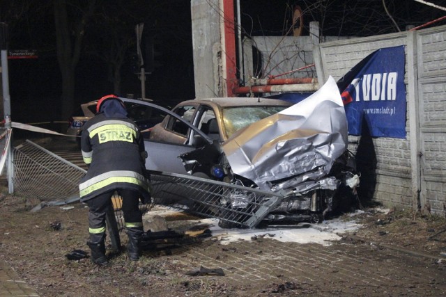 Wypadek na Kilińskiego. Areszt dla kierowcy bmw ściganego przez policję