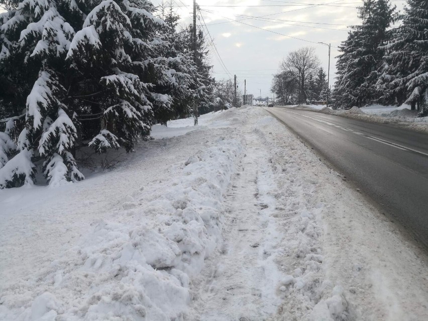 Odśnieżanie chodników na Witosa wywołało niedawno spore...