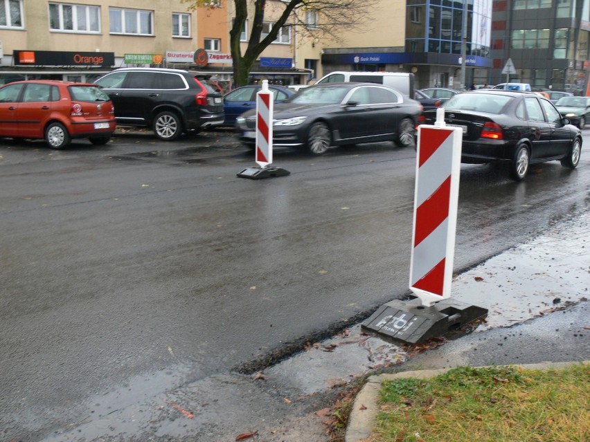 W Sandomierzu trwa remont ulicy Mickiewicza. Są utrudnienia w ruchu