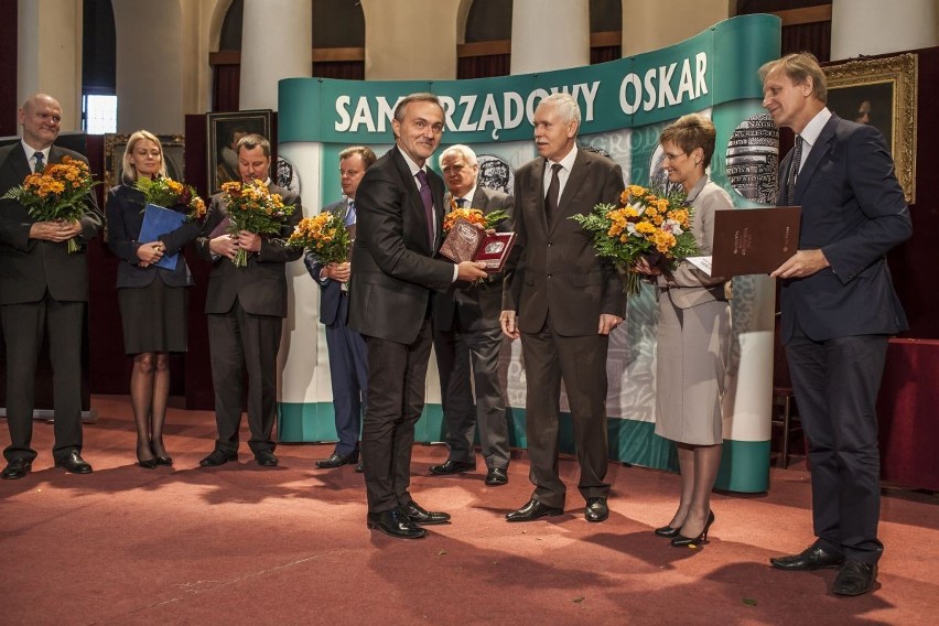 Wojciech Szczurek, prezydent Gdyni, odebrał Nagrodę im....