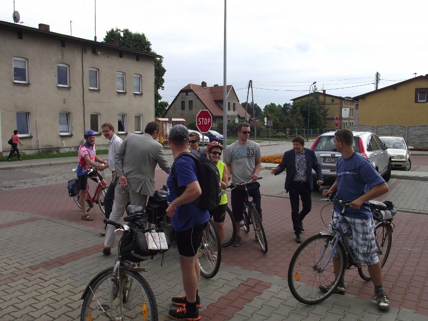 Dziś rowerzyści wrócili do Kalet z rajdu rowerowego