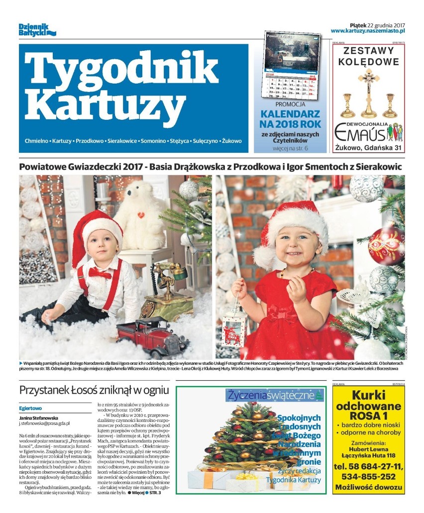 Tygodnik Kartuzy 22.12.2017
