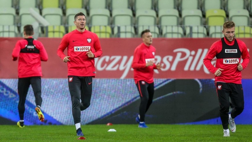 Trening reprezentacji Polski na Stadionie Energa Gdańsk