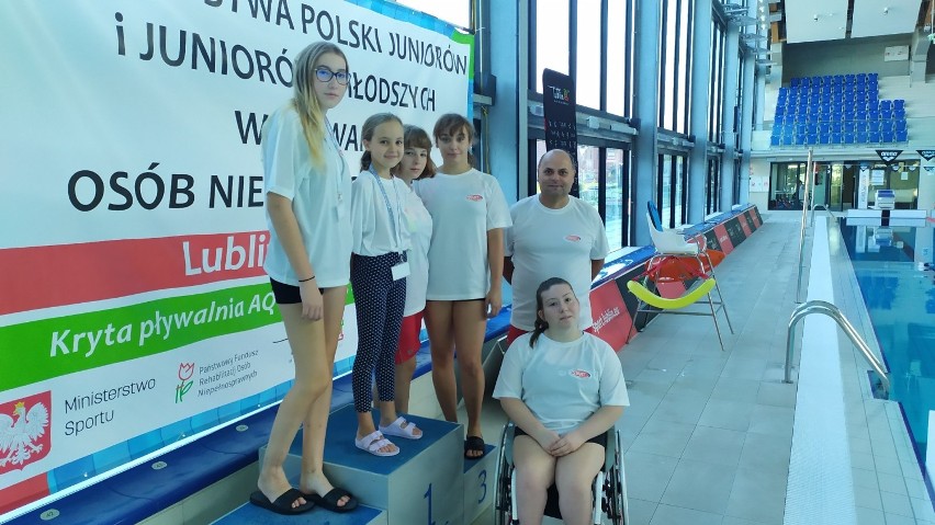 Kaliscy pływacy w czołówce Mistrzostw Polski niepełnosprawnych.