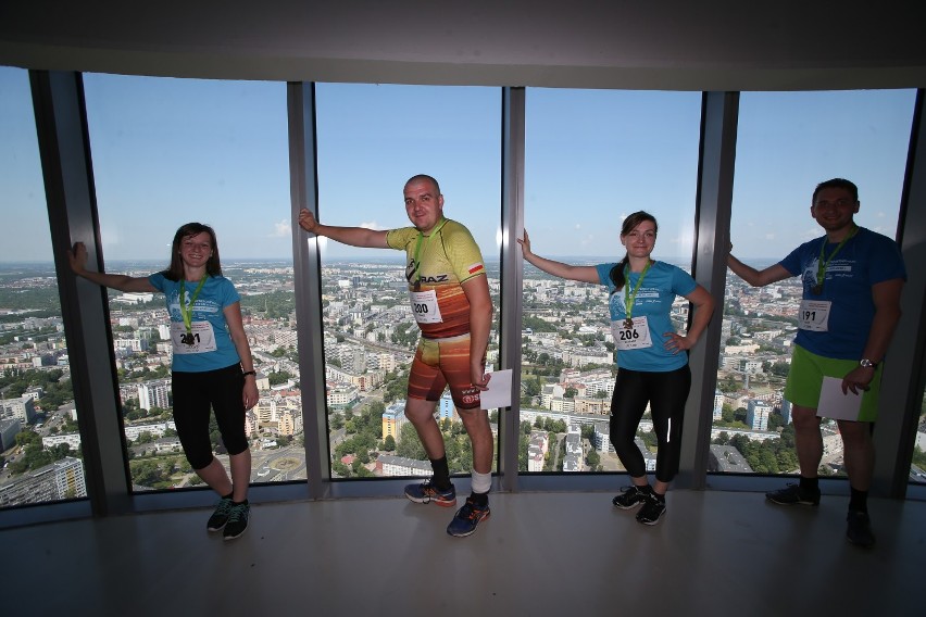 Zdjęcia z ubiegłorocznej imprezy Sky Tower Run